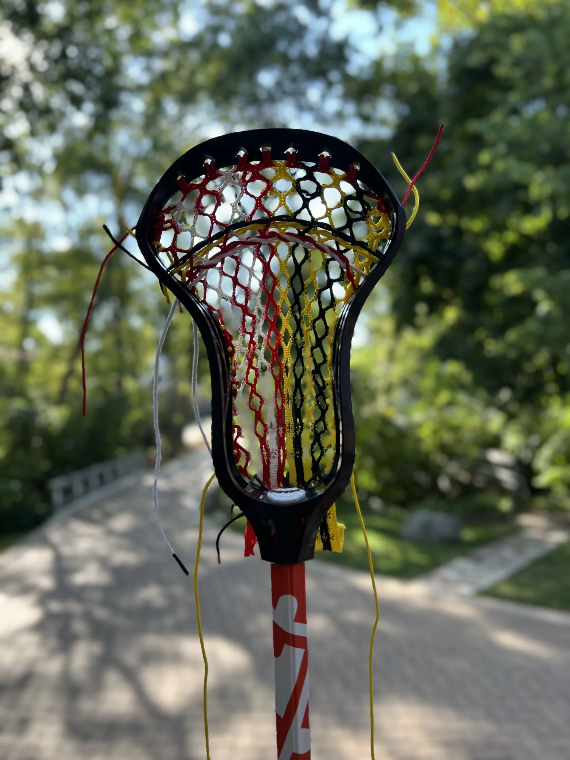 Maryland flag lax stick