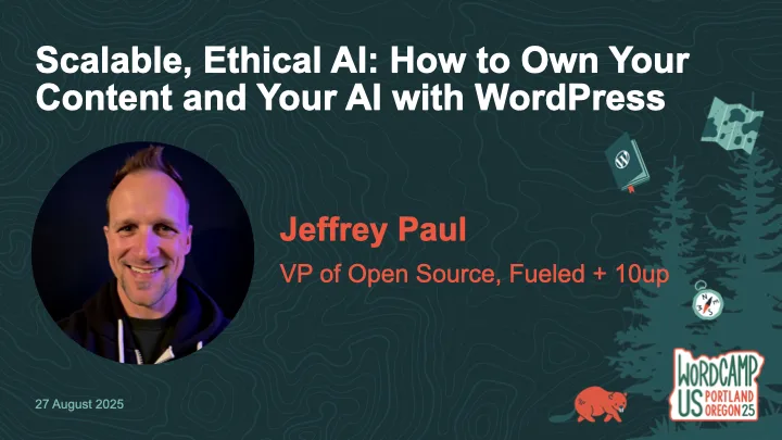 WordCamp US 2025 conference workshop